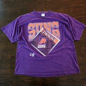 Vintage 90s Phoenix Suns Purple Graphic T-Shirt